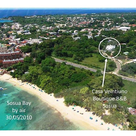 Casa Veintiuno 호텔 Sosúa 외부 사진
